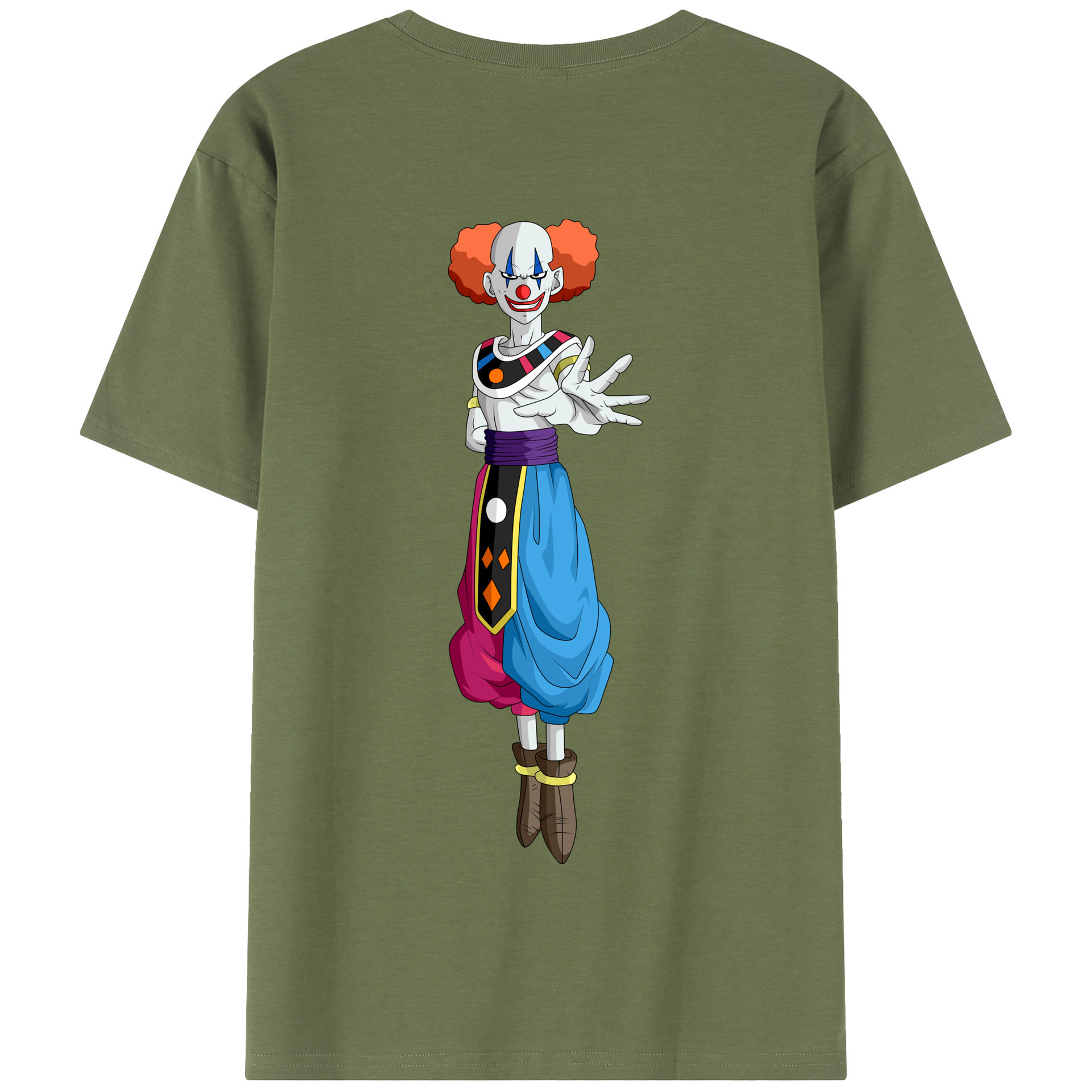 （画像用） ドラゴンボール DRAGON BALL 綿100％半袖Tシャツ（背面プリント）